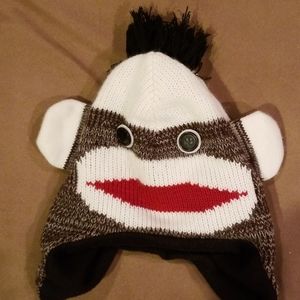 Sock monkey toboggan